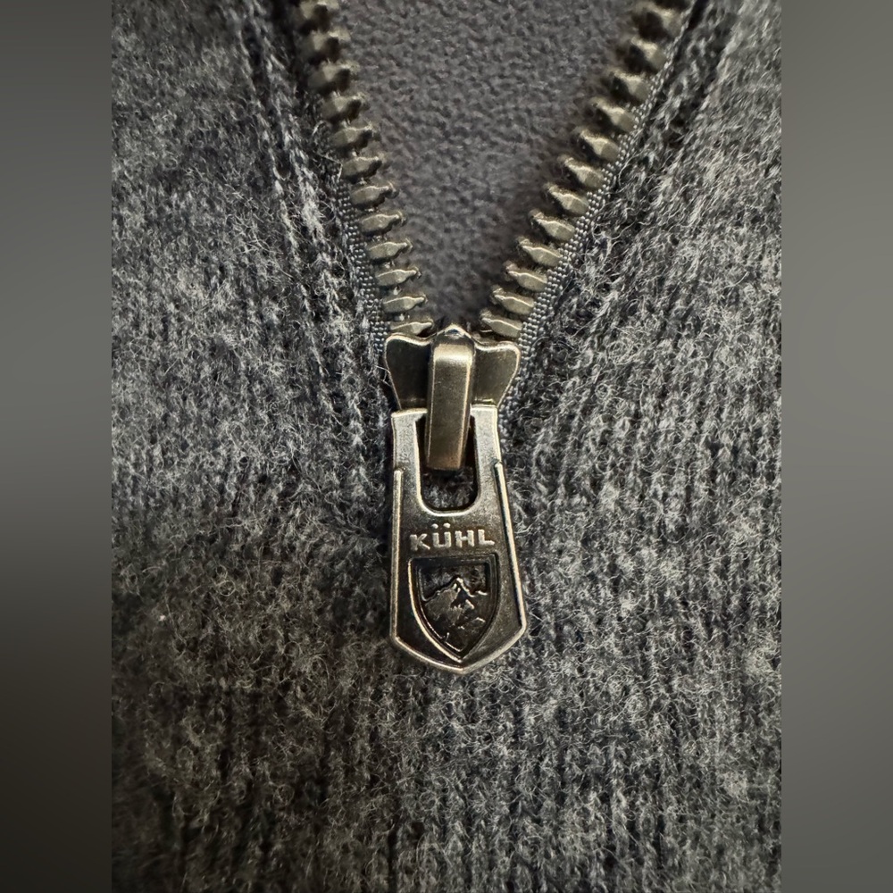 KÜHL Thor™ 1/4 Zip Fleece Pullover Graphite Gray Men’s XL - Picture 10 of 12